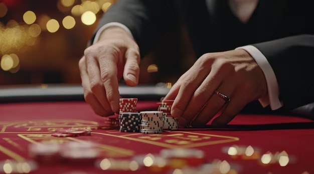 Live dealer at rtp top1toto Caishen Wins blackjack table